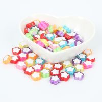 ▧✼▪ Mixed Plum Acrylic Beads Charm Loose Spacer Beads For Jewelry Making DIY Needlework Bracelet Accessories