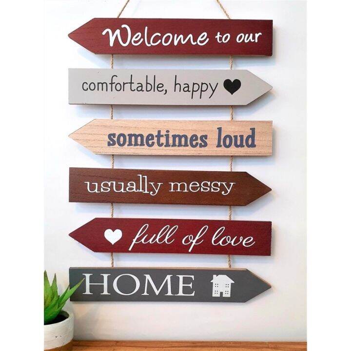 TO OUR HOME Wooden wall Hang Decor HxW 19x14 inches Lazada PH
