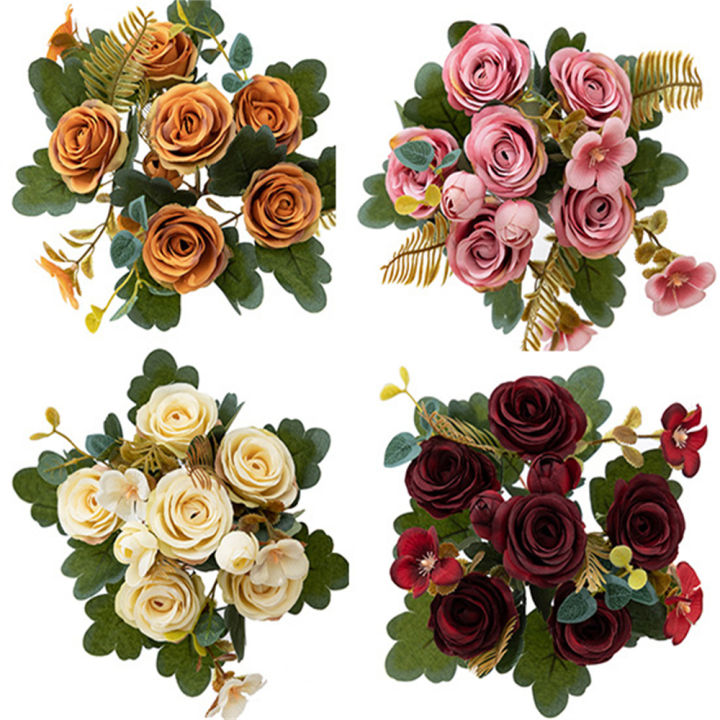 synthetic-flower-garland-home-decorations-with-simulated-flowers-wedding-decoration-autumn-rose-bouquet-artificial-flower-arrangement