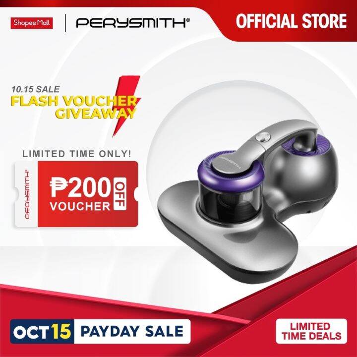 PerySmith V10 Dust Mite Vacuum Cleaner Xtreme Series 700W Lazada PH