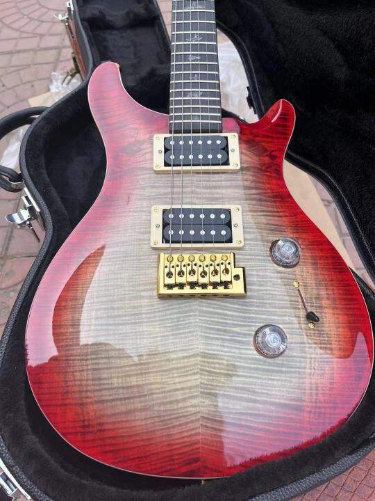 PRS Paul Reed Smith Custom 24 Flame Maple Top Electric Guitar 24 frets ...