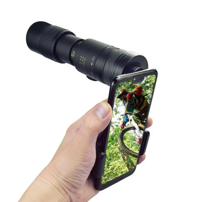 Monocular escope 4k 10-300x40mm Zoom Monocular Binoculars Pocket escope Supports Smartphone To Take Pictures