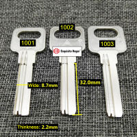 Best quality House Home Door Blue Blank Key 32mm Locksmith Supplies Blank Keys SJU103