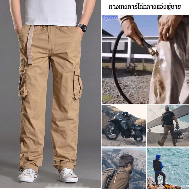 agetet-กางเกงผ้าใบสีน้ำเงินเข้มสำหรับชายที่ชอบเดินเล่นบนทะเล