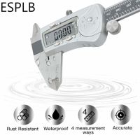 ESPLB Waterproof Vernier Calipers High Precision Electronic Digital IP54 6 150Mm Stainless Steel Caliper Measuring Tool