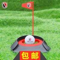 Golf Gear Golf Putting Practice Tray Indoor Putting Practice Device Golf Green Hole Cup Tray Golf Fan Supplies