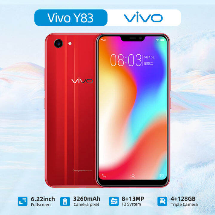 Vivo Y83 original cellphone big sale 2023 android smart phone 6GB+128GB