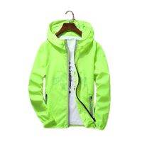 Sunscreen Coat Women Green 9 Colors S-7XL Hooded Jacket 2019 New Spring Summer Chic Ultra-thin Couple Riding Coat Clothing LD920