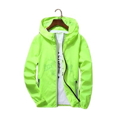 Sunscreen Coat Women Green 9 Colors S-7XL Hooded Jacket 2019 New Spring Summer Chic Ultra-thin Couple Riding Coat Clothing LD920