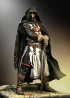 1/18 Scale Resin Figure Knight of Templar 90mm