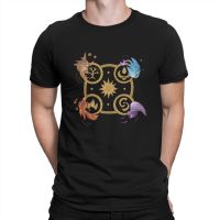 Elemental Stars Are Here T-Shirts For Men Golden Sun Hipster Cotton Tees O Neck Short Sleeve T Shirt Printing Clothing