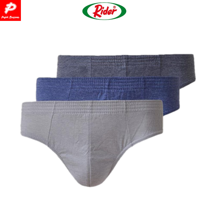 Pojok Busana Rider Celana Dalam Pria Brief R321B Underwear Men Box Isi ...