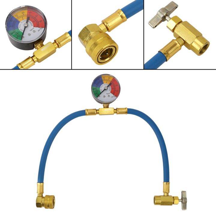 R134a Refrigerante Open Valve Charging Pipe Freon R134a Air