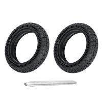 Upgrade Damping Solid Tire for M365 for XR/M365 Pro 8.5 Inches Solid Honeycomb Shock Tires W/Crowbar