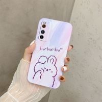 Vivo IQOO NEO 3เคสกระต่ายน่ารักการ์ตูนหมีน่ารักพร้อมฝาครอบโทรศัพท์ลายการ์ตูนน่ารักข้าง Vivo นิ่ม TPU IQOONEO3