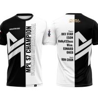 2023 new arrive- xzx180305   Champion T-shirt Black List MPL Season 7 Short Sleeve T-Shirt 3D Print Summer Fashion