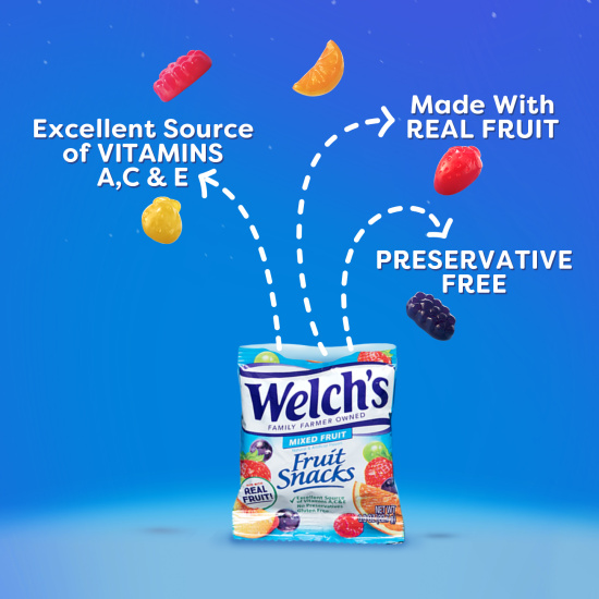 Combo 10 gói kẹo dẻo trái cây welchs 22.7g x 10 gói - ảnh sản phẩm 1