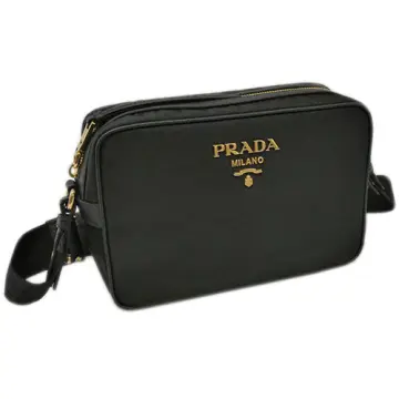 Saffiano leather crossbody bag in black - Prada | Mytheresa
