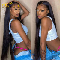 Transparent 13x4 13x6 Lace Front Human Hair Wigs zilian 360 Straight Lace Frontal For Women PrePlucked 4x4 5x5 Closure Wig