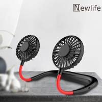 Portable Hands-Free Mini USB Hanging Air Cooler Neck Fan Summer Sports Fan