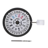 R NH36/NH36A Automatic Mechanical Movement 24 Jewels White Datewheel Crown At 3.0 Watch Mechanism Replacements