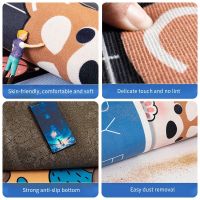 Nordic Absorbent Coffee Mats Solid Color Tableware Mat Kitchen Dish Drying Pad Bottle Dinnerware Placemat Floor Rug Quick Drying