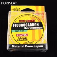 [A Full of energy] High100m 4.4 35.2LB Fluorocarbon สายตกปลา Fly สายตกปลาสีใส Monofilament Line