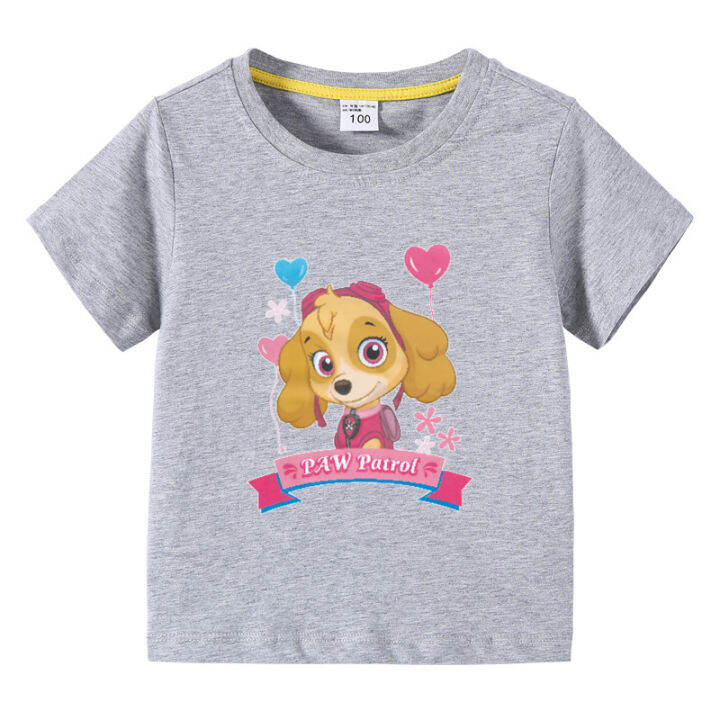 paw-patrol-เสื้อแขนสั้นสำหรับเสื้อยืดตัวบนผ้าฝ้าย-เสื้อกล้ามลายการ์ตูนแขนสั้นสำหรับฤดูร้อนเด็กเด็กผู้ชายเด็กผู้หญิง0000