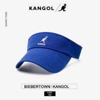 Kangol Kangaroo Sunshade Hollow Top Sunshade Hat Hollow Top Baseball Cap หมวกผ้าฝ้ายปรับได้