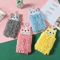 【cw】 Hand Cartoon Embroidery With Hanging Dry Soft Absorbent Microfiber