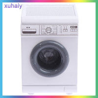 xuhaiy 1 12 dollhouse Miniature Roller เครื่องซักผ้า Home Appliance Decor ของเล่นเด็ก