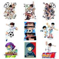 {Match maker}}อะนิเมะกัปตัน Tsubasa Le Petit Footballer แพทช์สำหรับเสื้อผ้าสติกเกอร์ถ่ายเทความร้อนเหล็กบนสำหรับ DIY ผู้หญิงเด็กเสื้อยืด A Ppliqued