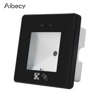 Aibecy โมดูลสแกนแบบฝังเครื่องสแกนบาร์โค้ดแบบมีสาย RFID เครื่องอ่านการ์ดความเร็วสูง USB บาร์โค้ดเชื่อมต่อสำหรับ1D 2D รหัส QR