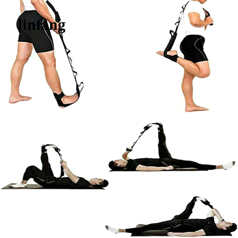 Yoga Ligament Stretching Belt Strap Rehabilitation Training Foot Correct Ankle 