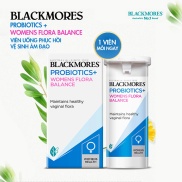 Viên men vi sinh phụ khoa blackmores probiotics womens flora balance nữ