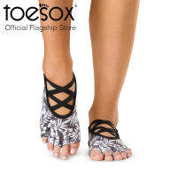 [New Collection Spring 2022]ToeSox Grip Half Toe Elle โทซอคส์ ถุงเท้ากันลื่นเปิดนิ้วเท้า รุ่น Elle