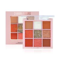 Sivanna Fall In Love Eyeshadow Palette (HF631) : ซิวานน่า ฟอล อิน เลิฟ อายแชโดว์ ทาตา x 1 ชิ้น SRSi