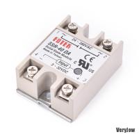 Industrial Solid State Relay SSR 40A with Flag SSR-40DA 40A DC control AC