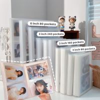 80/160/240 Pockets Photo Album Multi-Size Idol Photocards Postcard Storage Book 3inch 6inch Cards Collect Book