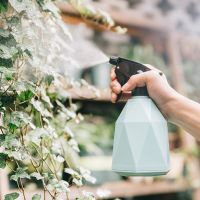 【CW】 600ML Garden Watering Pot Spray Bottle Plastic Color Flowers Sprayer Hairdressing Planting