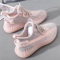 CCA-ข้อเสนอแบบจำกัดเวลา-2023 ฤดูร้อน Breathable มะพร้าวบินทอรองเท้าผ้าใบนักเรียนรองเท้าวิ่งเบา XZ-1713