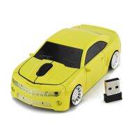 Car mouse Bumblebee sports car 2.4G wireless mouse Chevrolet car model Basic Mice