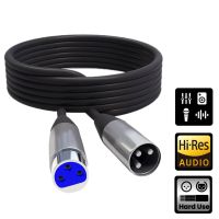 สายไมโครโฟน Xlr 3-Pin สายสัญญาณเสียงชาย-หญิงขั้วต่อสายไฟส่วนต่อขยาย Shield Cord Accessories