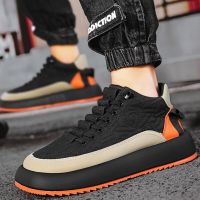 HOT★Fashion Vulcanized Shoes Mens Mixed Color Non-slip Casual Sneakers Lightweight Spring Autumn Skateboard Flats Zapatillas Hombre