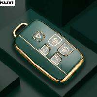 เคสฝาครอบ Tpu Kunci Remote Mobil Fob สำหรับ Freelander2โรเวอร์เรนจ์โรเวอร์บกสปอร์ต Evoque สำหรับจาร์กัว Xf Xj Xjl Xe C-X16 Xkr Xk