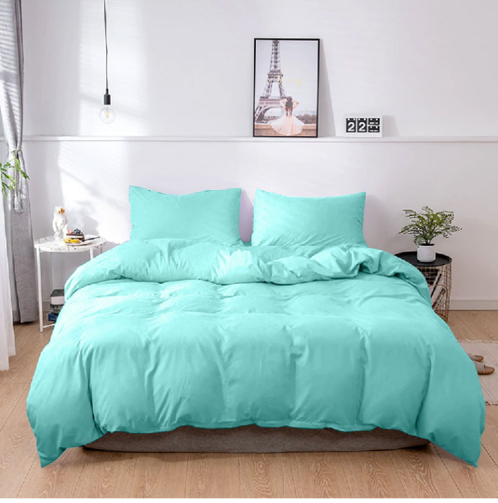 Plain Duvet Cover With Zipper Only Double Size 60