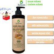 Dầu gội dưỡng sinh BoBoon từ gừng tươi và bồ kết cô đặc làm ấm cơ thể