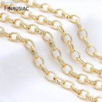 ◈◊ 2021 New Trendy 4mm Round O-Shape Chain Big 7x9mm Thick Chain DIY Hand-Made Necklace Bracelet Making Materials Chain Spool