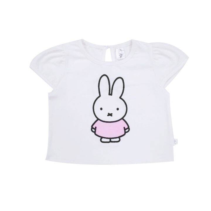 miffy-rnxt1026-เสื้อยืดเด็กผู้หญิงลิขสิทธิ์แท้