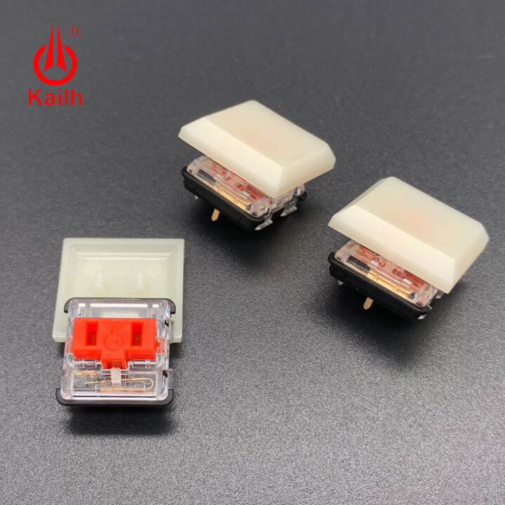Kailh 1.0u Low Profile Keycaps 1350 chocolate switch special cream